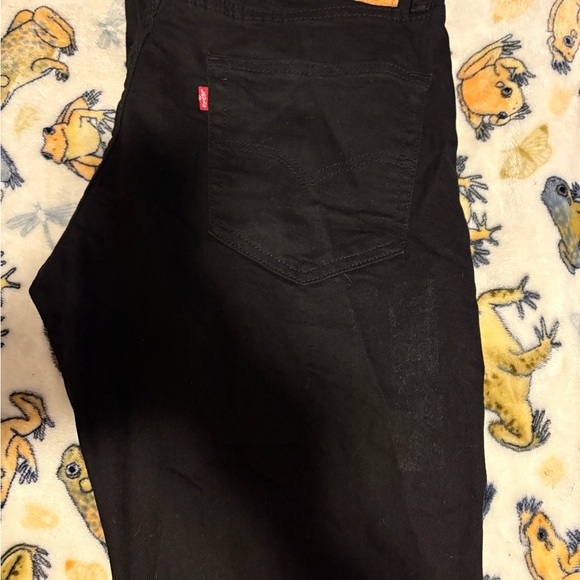 Levi's Black Slim Straight Jeans - Picture 3 of 3